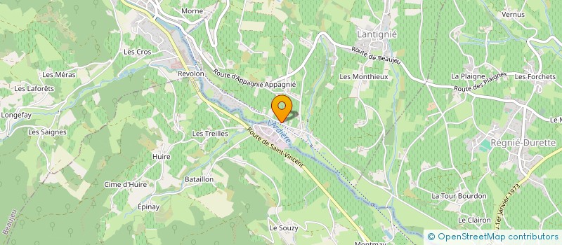 localisation de l'entreprise TEX ET CO  LYON