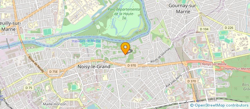 localisation de l'entreprise TEX ET SA PROD  NOISY-LE-GRAND