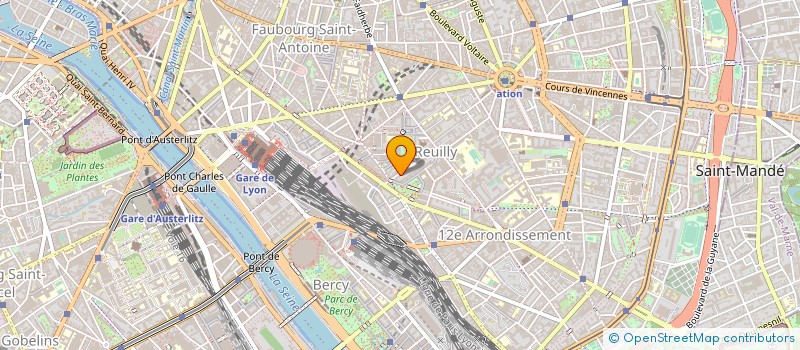 localisation de l'entreprise TEX LAND  PARIS