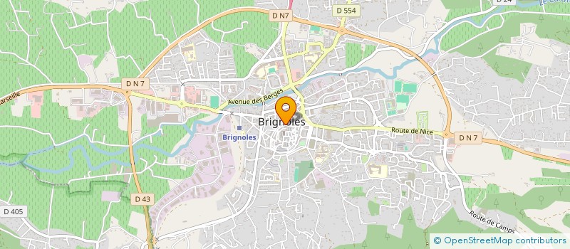 localisation de l'entreprise TEX MEX à BRIGNOLES