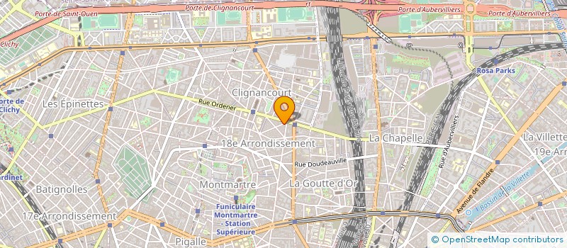 localisation de l'entreprise TEX SUE  PARIS