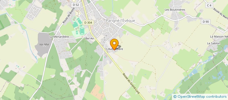 localisation de l'entreprise TEX TEAM à PARIGNE-L'EVEQUE