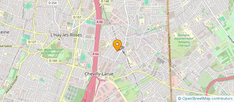 localisation de l'entreprise TEX'TEL  L'HAY-LES-ROSES