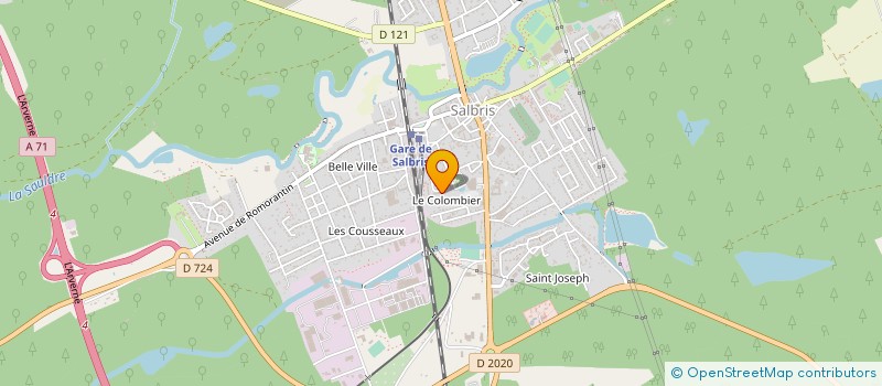 localisation de l'entreprise TEX.TUR  SALBRIS