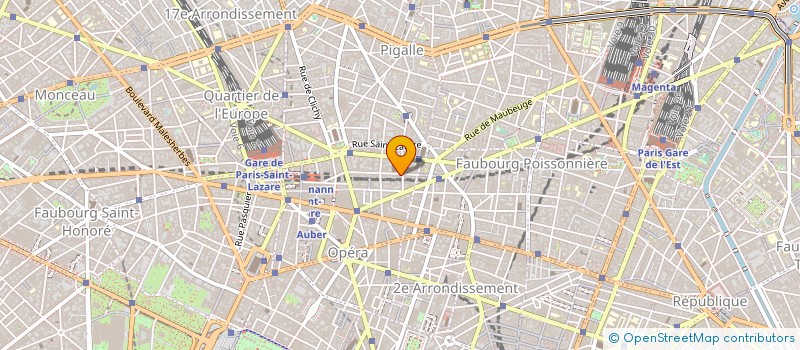 localisation de l'entreprise TEXA à PARIS