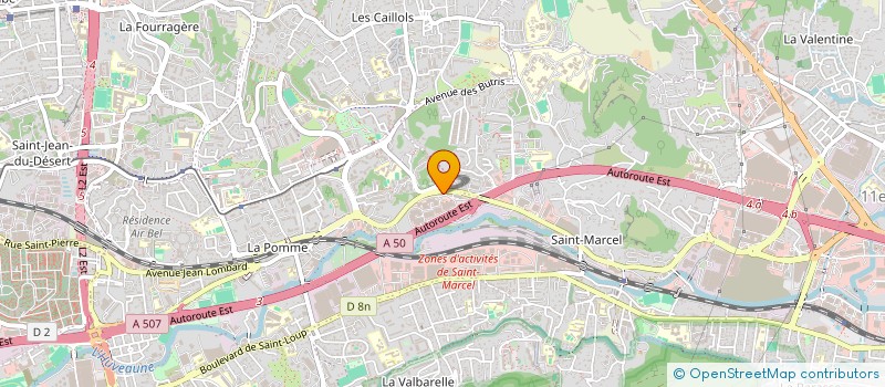 localisation de l'entreprise TEXA PRODUCT à MARSEILLE