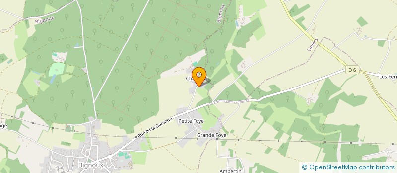 localisation de l'entreprise TEXAS  BIGNOUX