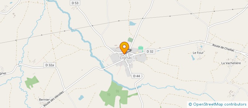 localisation de l'entreprise TEXAS COUNTRY à LIGNAC