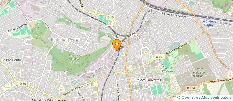 localisation de l'entreprise TEXBRAND à NEUILLY-SUR-MARNE
