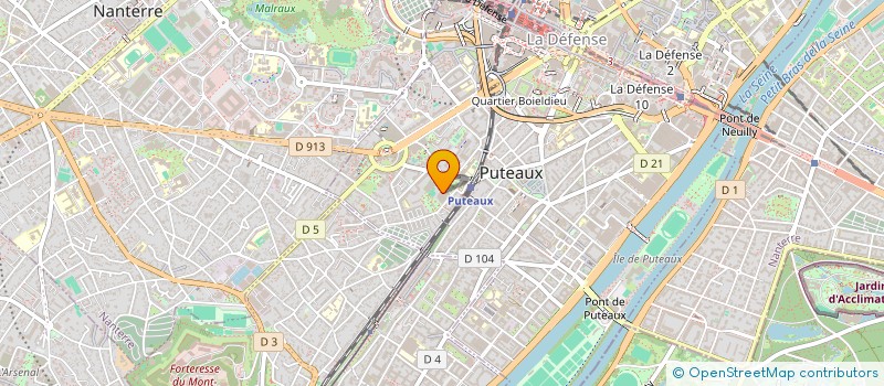 localisation de l'entreprise TEXEPUB à PUTEAUX