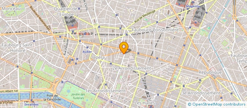 localisation de l'entreprise TEXFOR  PARIS