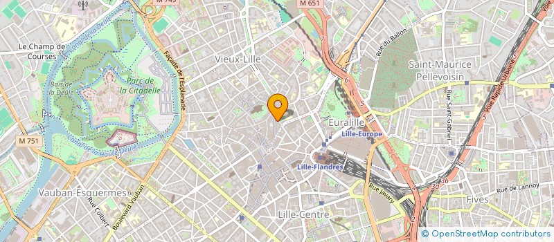 localisation de l'entreprise TEXIDILLE  LILLE