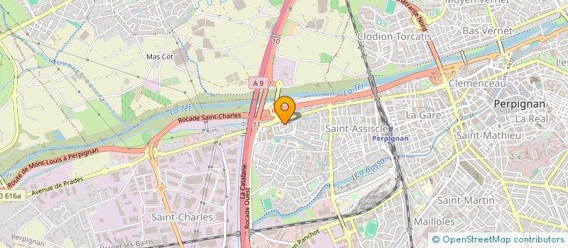 localisation de l'entreprise TEXIDO à PERPIGNAN