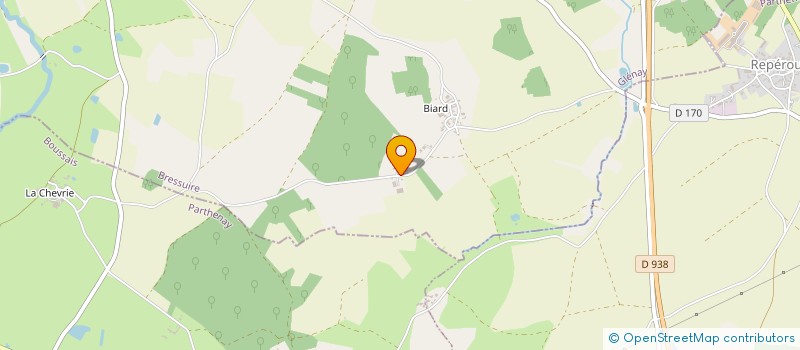 localisation de l'entreprise TEXIER  GLENAY