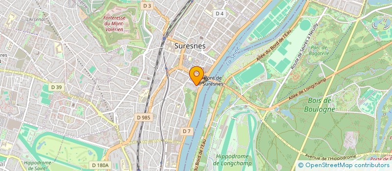 localisation de l'entreprise TEXIMA ETC à SURESNES