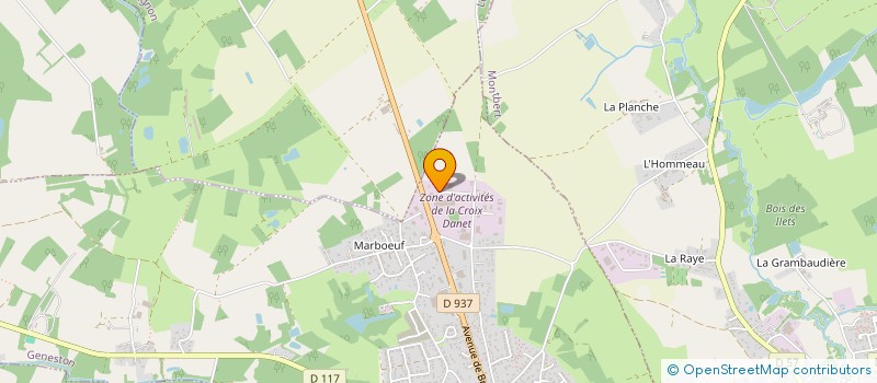 localisation de l'entreprise TEXINOV  GENESTON