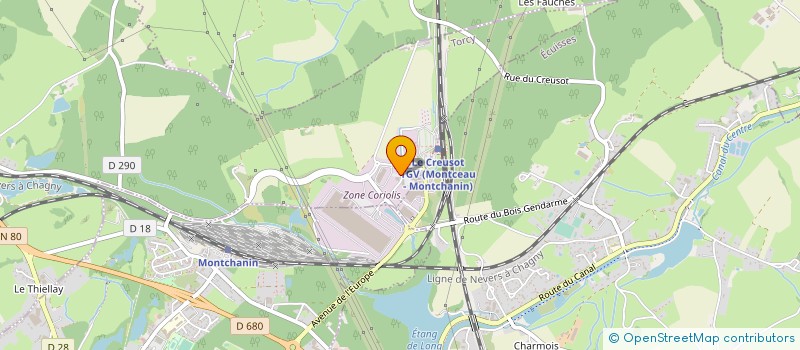 localisation de l'entreprise TEXISENSE à TORCY