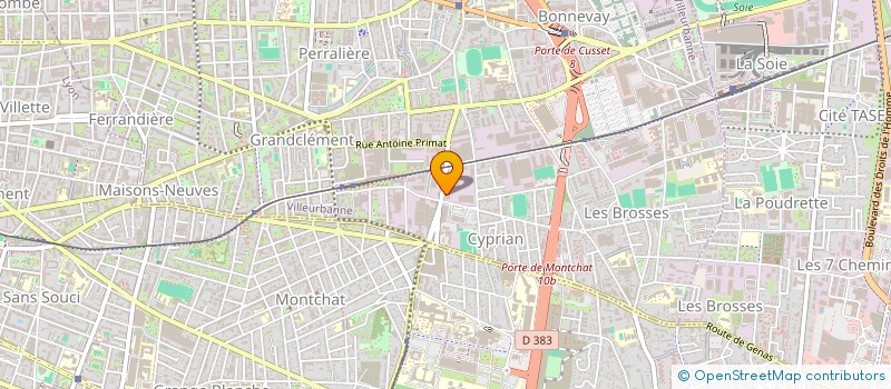 localisation de l'entreprise TEXKOOP à LYON