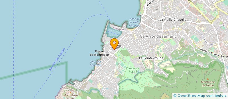 localisation de l'entreprise TEXMAR-SUD à MARSEILLE