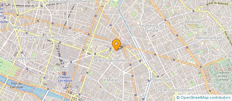 localisation de l'entreprise TEXMEX  PARIS