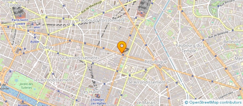 localisation de l'entreprise TEXMODA  PARIS