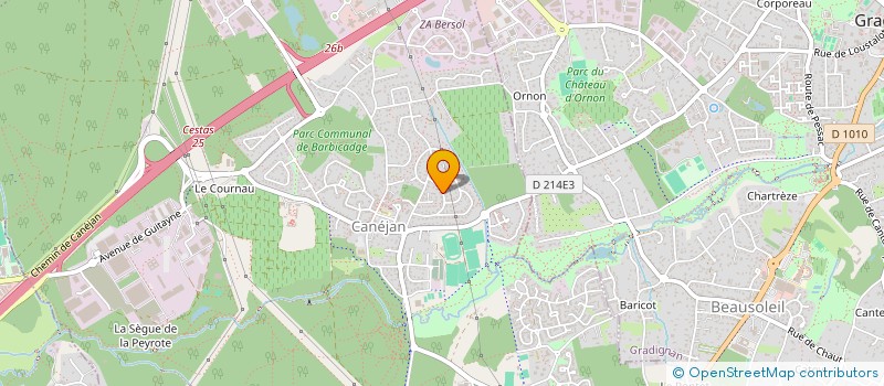 localisation de l'entreprise TEXP INGENIERIE  MERIGNAC