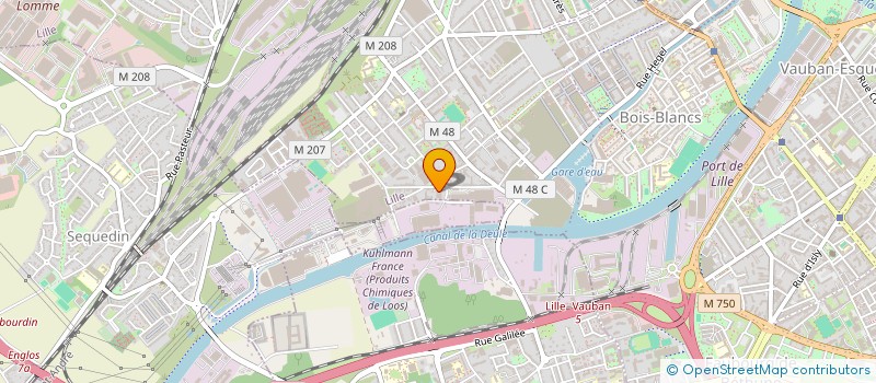 localisation de l'entreprise TEXT.BO à LILLE