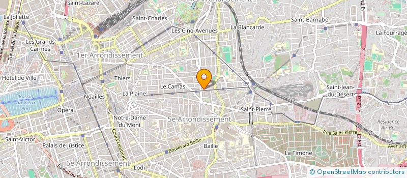 localisation de l'entreprise TEXTE LIBRE à MARSEILLE