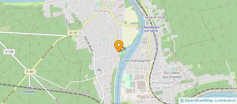 localisation de l'entreprise TEXTICAP  THOMERY