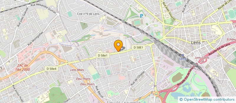 localisation de l'entreprise TEXTIL 10 10 à LENS