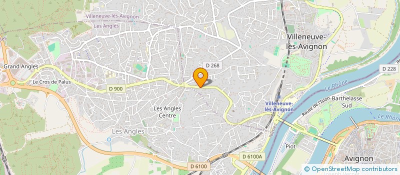 localisation de l'entreprise TEXTIL DECOR  VILLENEUVE-LES-AVIGNON
