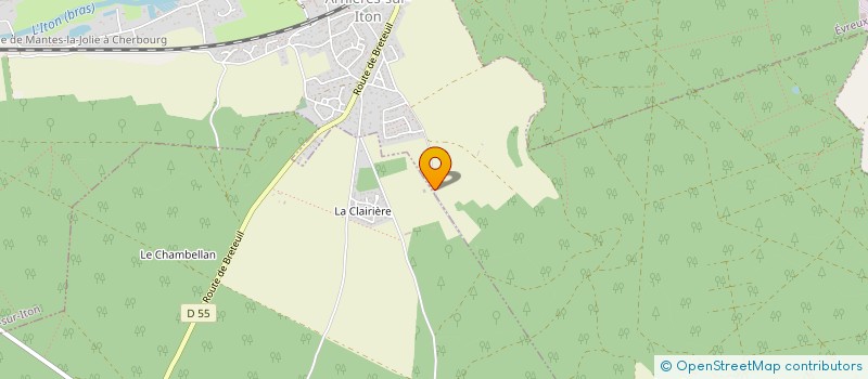 localisation de l'entreprise TEXTIL'NET  LES BAUX-SAINTE-CROIX