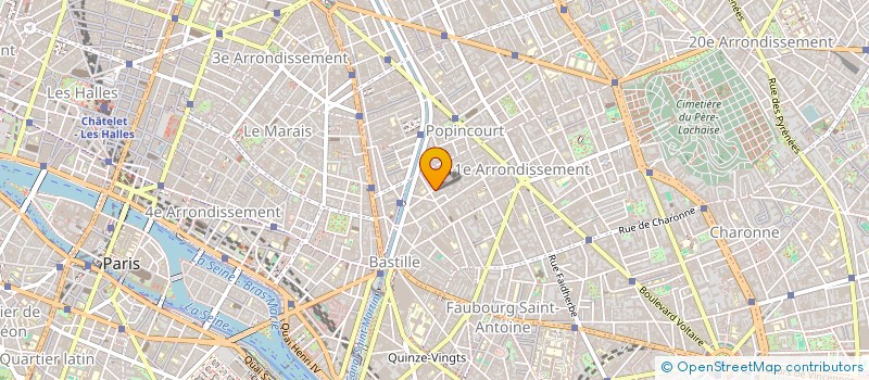 localisation de l'entreprise TEXTILAND  PARIS