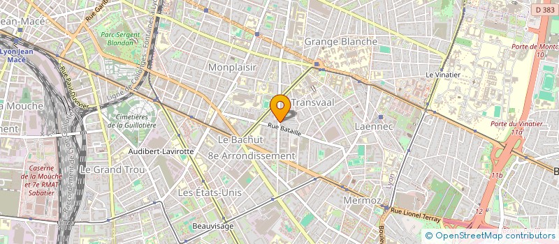 localisation de l'entreprise TEXTILDOR  LYON