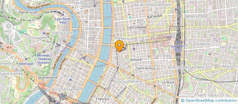 localisation de l'entreprise TEXTILE 2000 à LYON