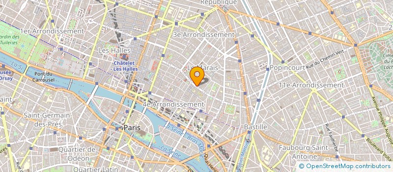 localisation de l'entreprise TEXTILE COMMERCIALE à PARIS