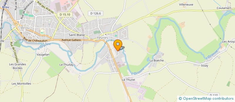 localisation de l'entreprise TEXTILE CVQFF à YEVRES
