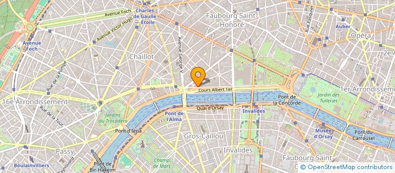 localisation de l'entreprise TEXTILE DE HAUTE NORMANDIE à PARIS