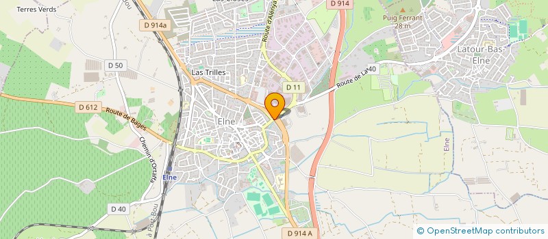 localisation de l'entreprise TEXTILE DU SOLEIL  ELNE