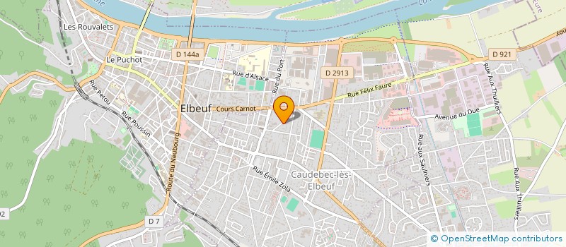 localisation de l'entreprise TEXTILE EUROPEAN EXPLOIT DEVELOP SOCIETY  CAUDEBEC-LES-ELBEUF