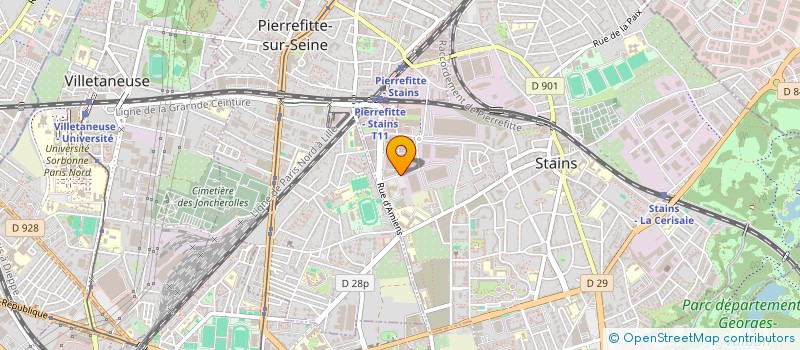 localisation de l'entreprise TEXTILE EVENTS à STAINS