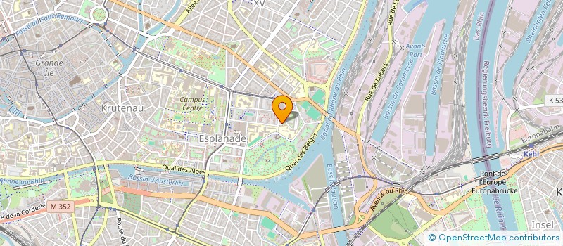 localisation de l'entreprise TEXTILE LOOP à STRASBOURG