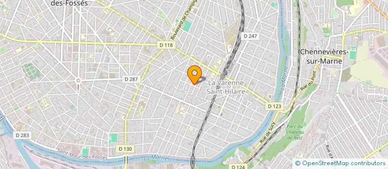 localisation de l'entreprise TEXTILE MOTION VISION COMPANY  SAINT-MAUR-DES-FOSSES