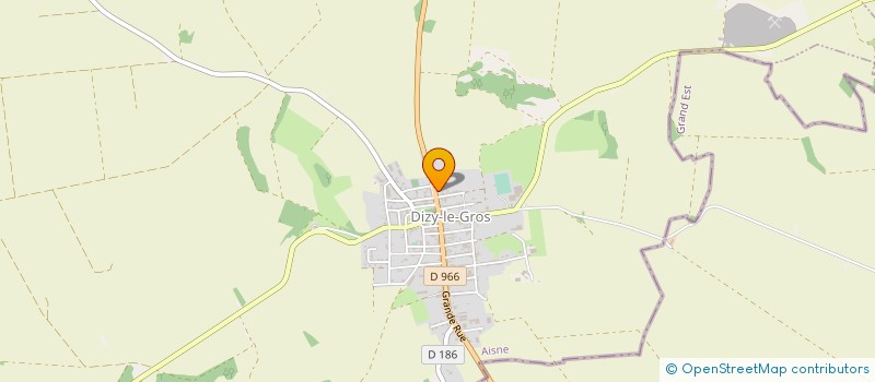 localisation de l'entreprise TEXTILE PICARD à DIZY-LE-GROS