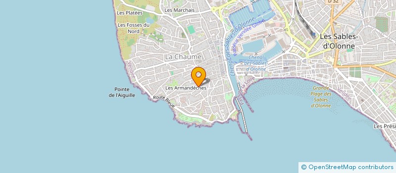 localisation de l'entreprise TEXTILE PRODUCTION SERVICES à LES SABLES D'OLONNE