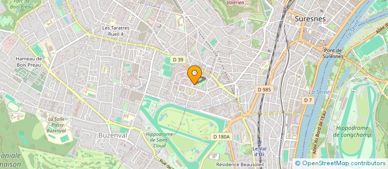 localisation de l'entreprise TEXTILE SOLEIL à SURESNES