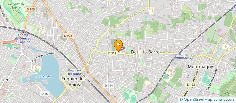 localisation de l'entreprise TEXTILE YARN DEPT TRS à DEUIL-LA-BARRE