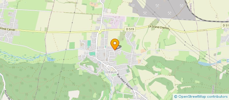localisation de l'entreprise TEXTILES DE LA BIEVRE à IZEAUX