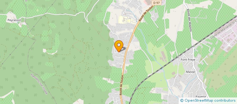 localisation de l'entreprise TEXTILIA  LE LUC