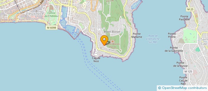 localisation de l'entreprise TEXTILIA à NICE